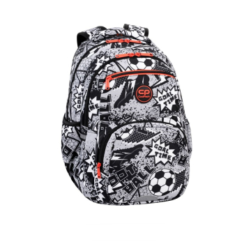 Ученическа раница Coolpack - Pick - Grey ball