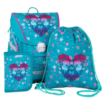 Ученическа раница с аксесоари Coolpack - Primo Ultra Base - SEAFISH