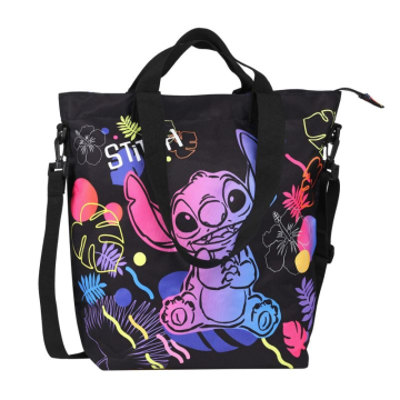 Чанта за рамо SOHO - STITCH Black