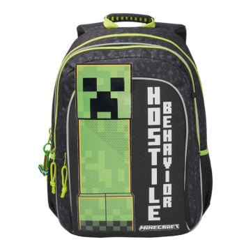 Ученическа раница Minecraft Hostile Behavior с три отделения