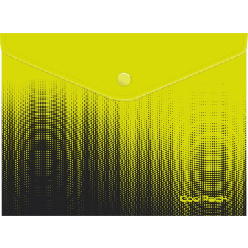 Папка с копче A4 Gradient Lemon