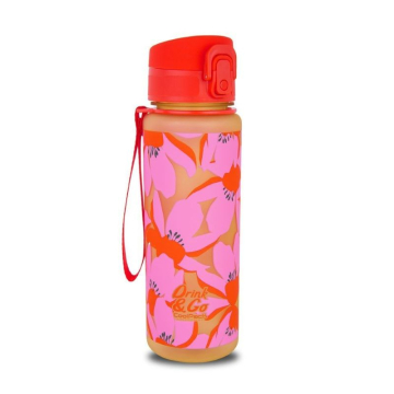 Бутилка за вода COOLPACK - Brisk 600ml - FLORES ROSA