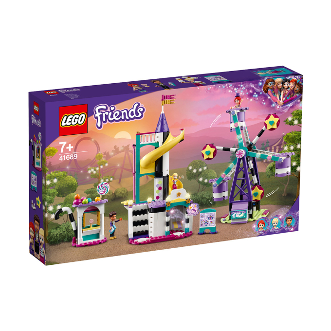 Конструктор LEGO Friends - Магическо виенско колело и пързалка. Конструктор LEGO Friends - Магическо виенско колело и пързалка.