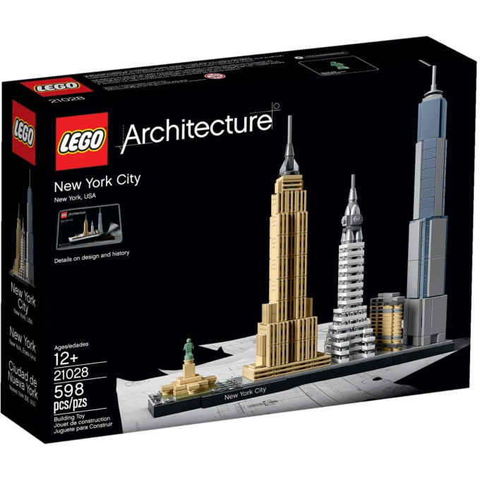 Конструктор LEGO ARCHITECTURE - Ню Йорк.