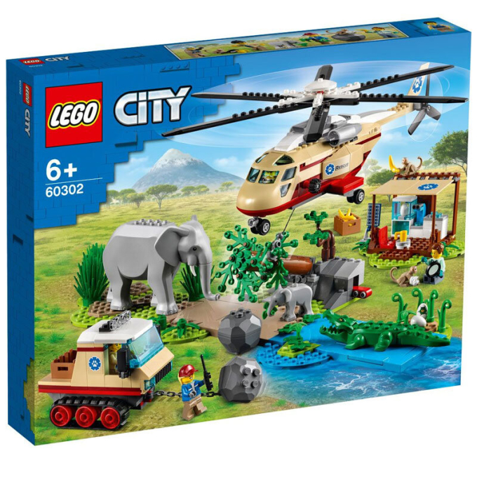 Конструктор LEGO City Wildlife - Спасителна операция в дивото.