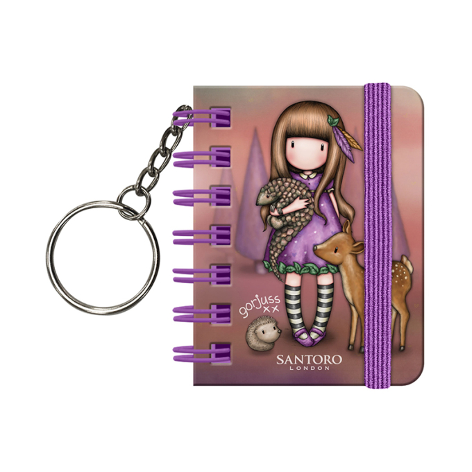 Ключодържател-тефтерче Santoro Gorjuss Be Kind To All Creatures