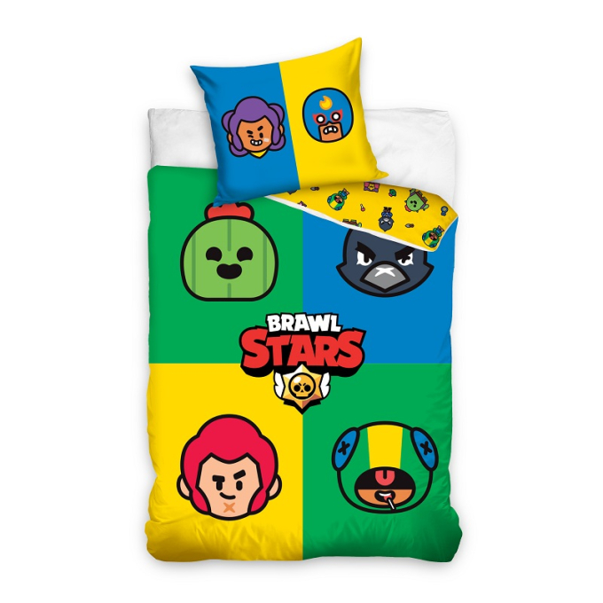 Детско спално бельо Brawl Stars. Детско спално бельо Brawl Stars.