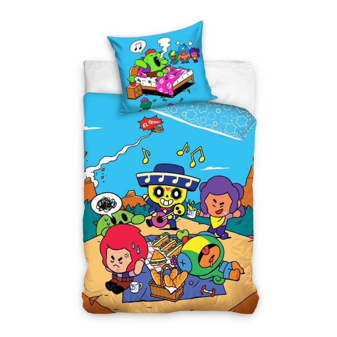 Детско спално бельо Brawl Stars.