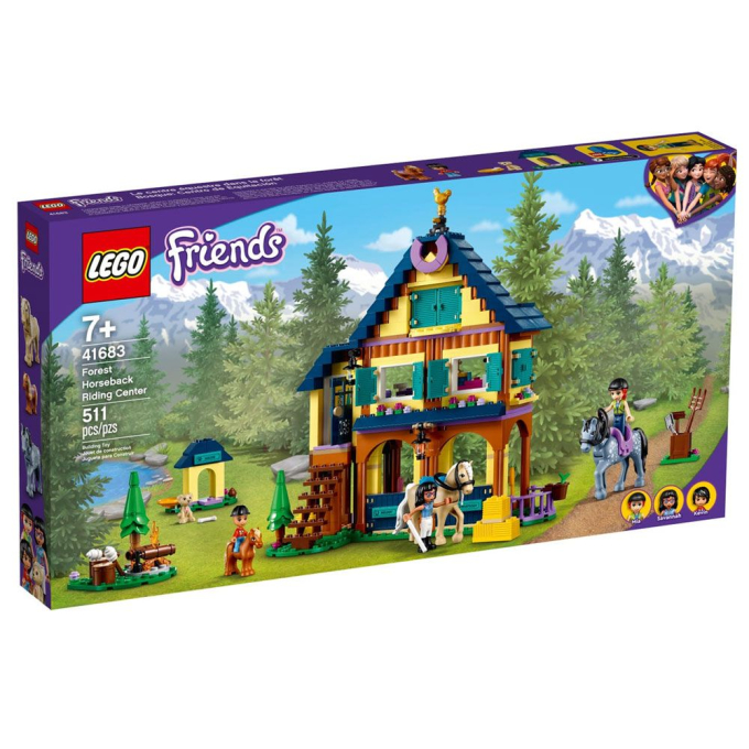 Конструктор LEGO Friends - Горски център за езда. Конструктор LEGO Friends - Горски център за езда.
