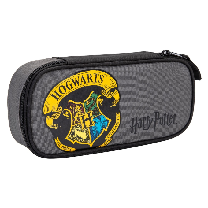 Ученически несесер без съдържание Harry Potter Hogwarts Grey.