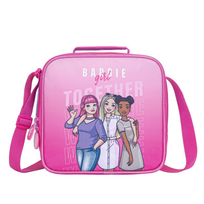 термо чанта за храна Barbie We Shine Together, с едно отделение; модерен и изчистен дизайн термо чанта за храна Barbie We Shine Together, с едно отделение; модерен и изчистен дизайн