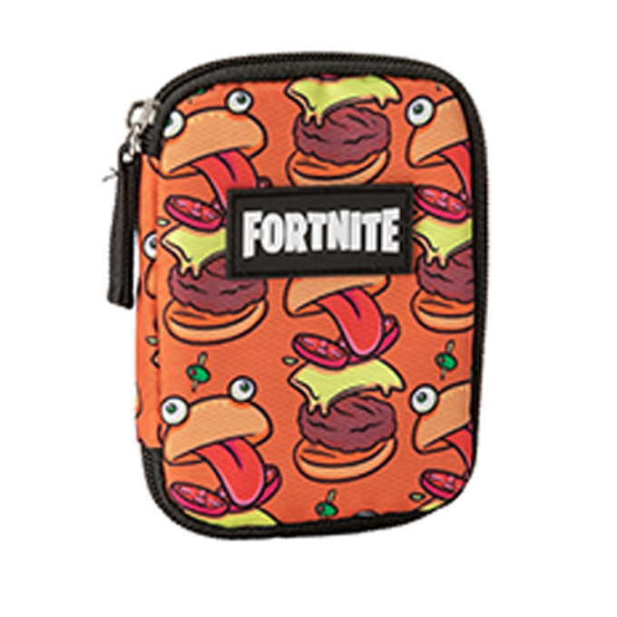 Оранжево портмоне за карти FORTNITE