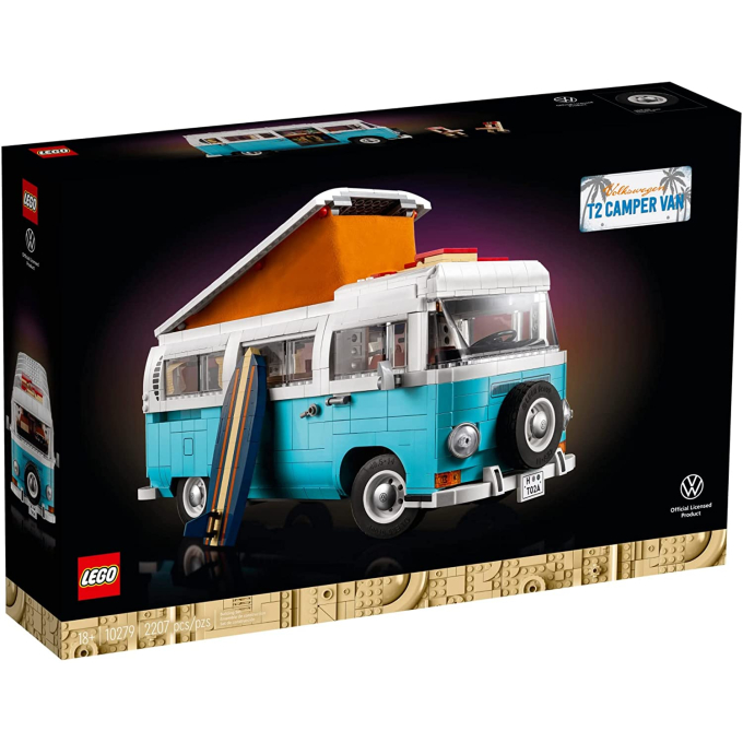 Конструктор LEGO CREATOR EXPERT - Volkswagen T2 Camper Van. Конструктор LEGO CREATOR EXPERT - Volkswagen T2 Camper Van.
