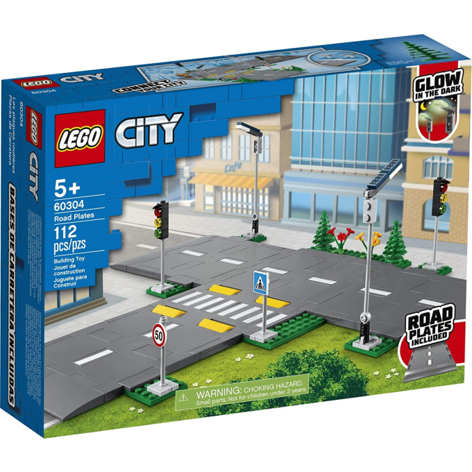 Конструктор LEGO City Town - Пътни табели. Конструктор LEGO City Town - Пътни табели.