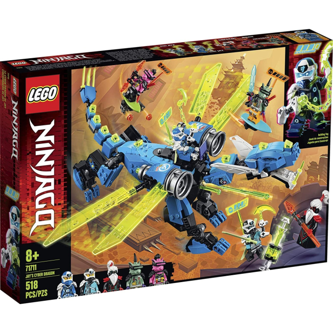 Конструктор LEGO Ninjago - Кибер драконът на Jay. Конструктор LEGO Ninjago - Кибер драконът на Jay.