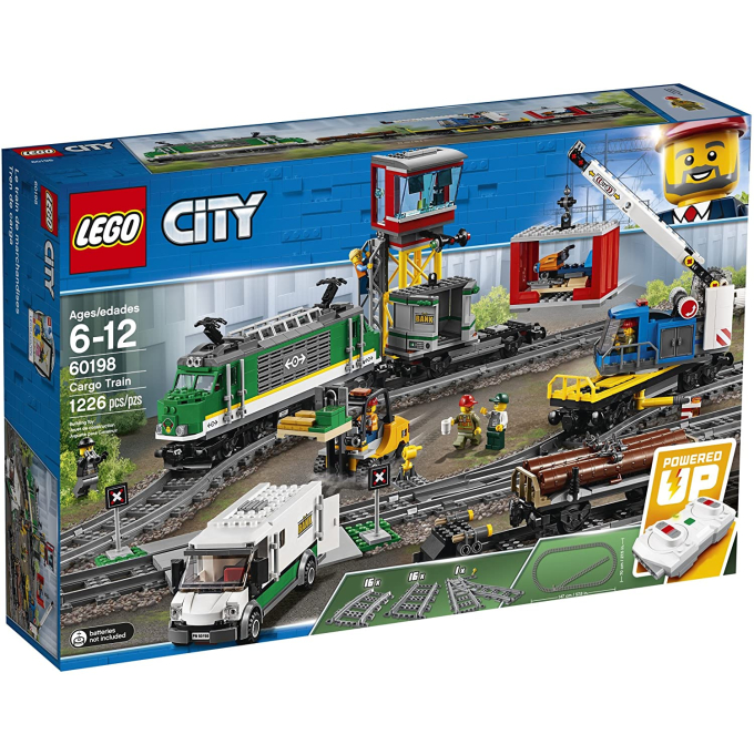 Конструктор LEGO City - Товарен влак.