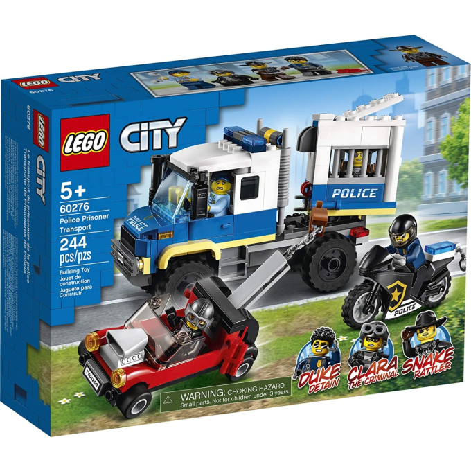 Конструктор LEGO City Police - Полицейска затворническа кола. Конструктор LEGO City Police - Полицейска затворническа кола.