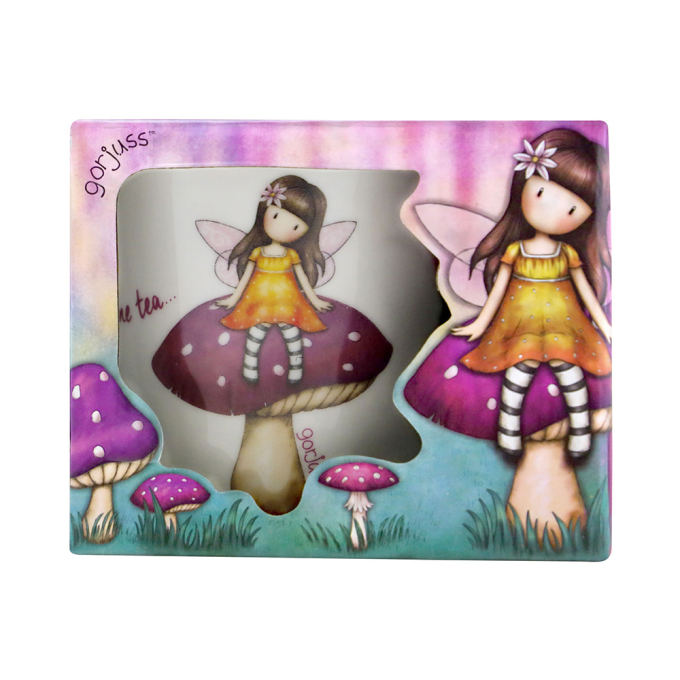 Подаръчна керамична чаша Santoro Gorjuss за момиче