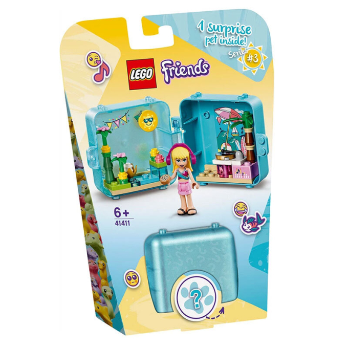 Конструктор LEGO Friends - Летният куб за игра на Stephanie.