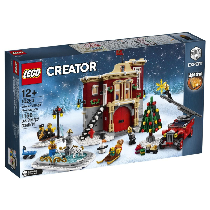 Конструктор LEGO - Пожарна на зимното селище. Конструктор LEGO - Пожарна на зимното селище.