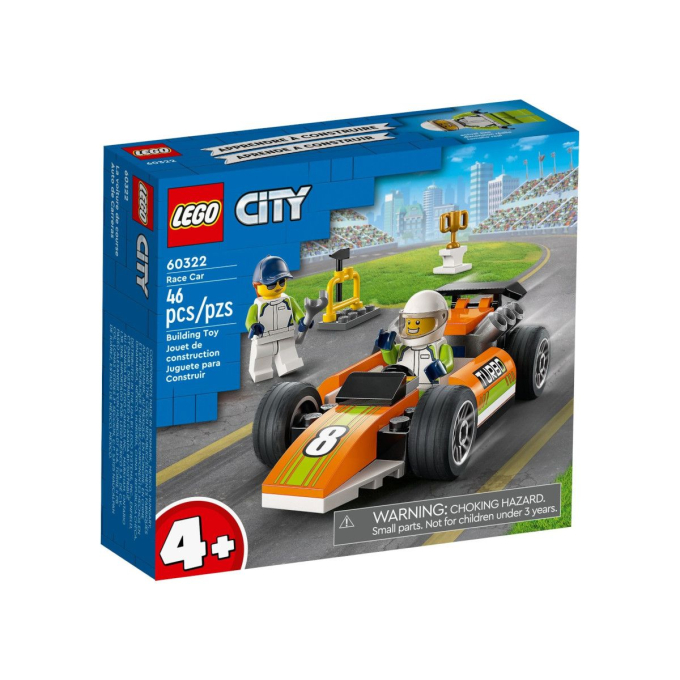 Конструктор LEGO City Great Vehicles - Състезателна кола. Конструктор LEGO City Great Vehicles - Състезателна кола.