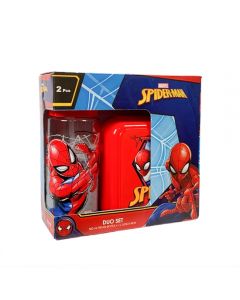Комплект Spiderman, бутилка 500 мл и кутия за обяд