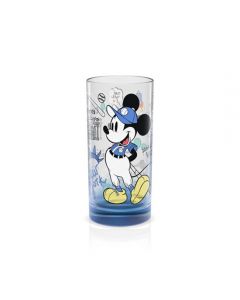 Чаша Mickey Mouse Cities, Ню Йорк, стъклена, синя