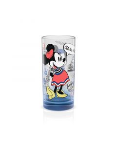 Чаша Mickey Mouse Cities, Париж, стъклена, синя