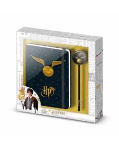 Комплект Harry Poter Wings дневник + химикалка, в кутия