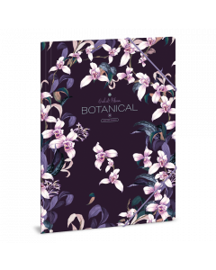 Папка с ластик А4 Botanic Orchid Ars Una