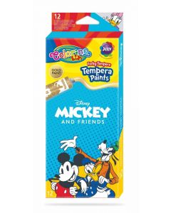 Темперни бои Mickey Mouse в тубички 10 цвята  Colorino