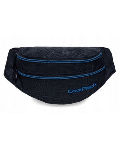 Чанта за кръста COOLPACK - MADISON - TOPOGRAPHY BLUE