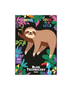 Блок за рисуване A4 10 л. 170 г Wildkid Colorino