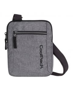 Чанта за рамо Coolpack Draft Snow Grey / Silver