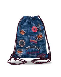 Спортна торба Coolpack SPRINT Badges B`Blue