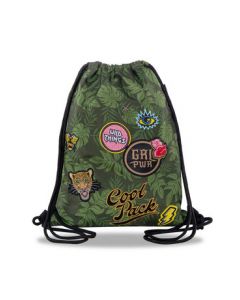 Спортна торба Coolpack SPRINT Badges G`Green