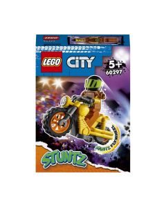 Конструктор LEGO City Stunt - Каскадьорски мотоциклет за разрушаване.