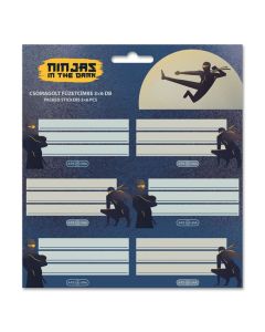 Ученически етикети ARS UNA Ninjas in the Dark (5457) 