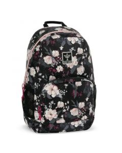 Ученическа раница Flowery Black (5374) - Ars Una