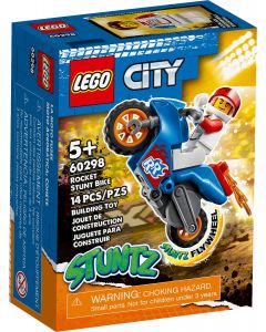 Конструктор LEGO City Stunt - Каскадьорски мотоциклет ракета.