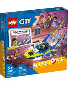 LEGO® City 60355 - Детективски мисии на водната полиция