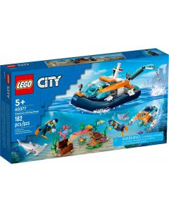 LEGO® City 60377 - Лодка за морско залесяване