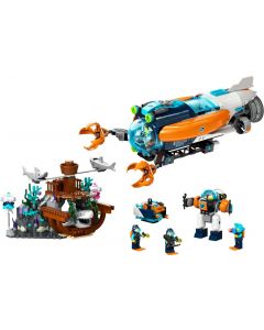 LEGO® City 60379 - Дълбоководна изследователска подводница