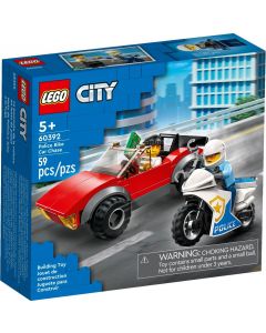 LEGO® City 60392 - Преследване на кола с полицейски мотор