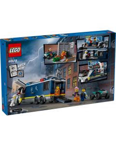 LEGO® City 60418 - Камион с мобилна полицейска лаборатория