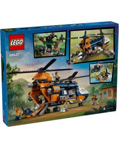 LEGO® City 60437 - Изследовател в джунглата с хеликоптер