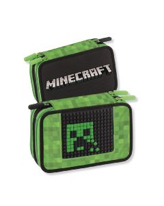 Ученически несесер Minecraft със съдържание 2021