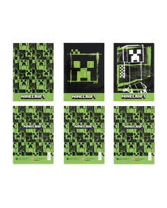 Тетрадка А4 Minecraft Green , 40 листа, Асортимент, 3 вида