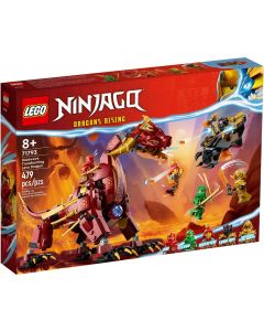 LEGO® NINJAGO™ 71793 - Топлинно задвижван лава дракон