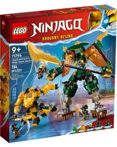LEGO® NINJAGO™ 71794 - Нинджа екипния робот на Лойд и Арин
